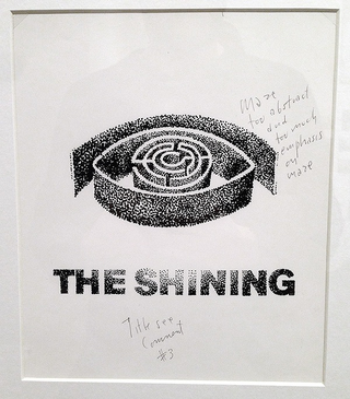 Illustration for article titled Check out Saul Bass’ rejected Shining posters that Stanley Kubrick didn’t like